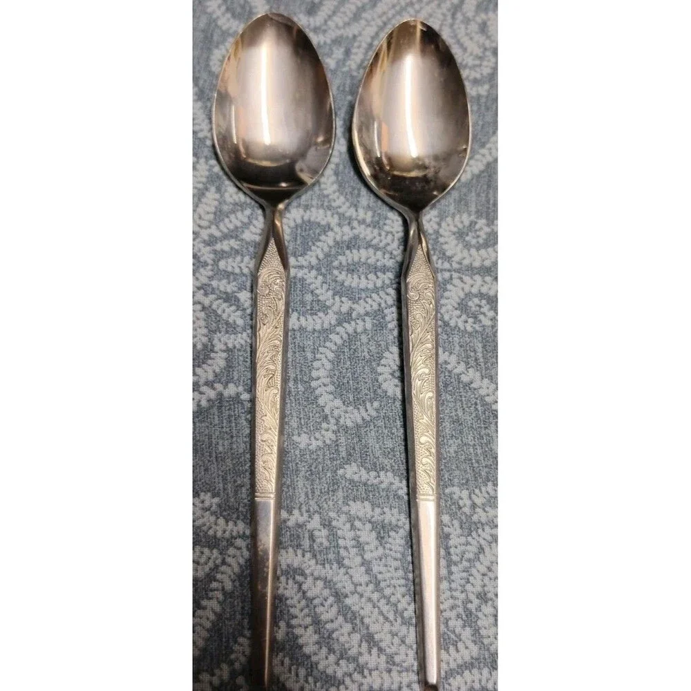 8 WINTHROP-W.M. Dalton-Stainless Japan-6 Tablespoons 7